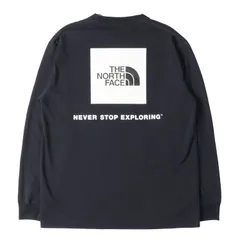 THE NORTH FACE ノースフェイス パンツ アビエイターネイビー(AN) サイズ:M | 22SS スクエアロゴ ロングスリーブ Tシャツ (L/S BACK SQ LOGO TEE) | トップス カットソー 長袖【メンズ】【中古】