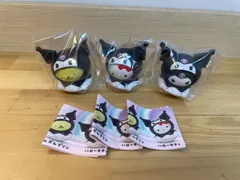 未使用 サンリオキャラクターズ おきあがりマスコット3 3種セット ポムポムプリン ハローキティ クロミ【A0437-001】▶110