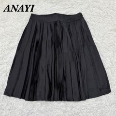 ANAYI メタリッククロスカールタックスカート 36サイズ 未使用