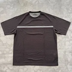 【日本製・美品】ARAMIS アラミス ジャガード 半袖 Tシャツ ブラウン L相当のサムネイル