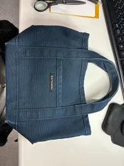 マリメッコ　トートバッグ　ネイビー marimekko