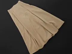 earth music&ecology アースミュージック＆エコロジー レースアップ ロング スカート sizeF/ベージュ ■◇ レディース