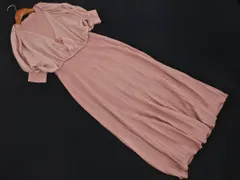 GRL グレイル シアー クロップド丈 トップス ノースリーブ ニット ワンピース セットアップ sizeL/ピンク ■◇ レディース