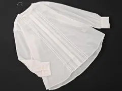 Rope Picnic ロペピクニック バンドカラー ブラウス シャツ size38/白 ■◇ レディース