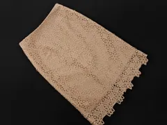 Brahmin ブラーミン 総レース タイト スカート size38/ライトベージュ ■◇ レディースのサムネイル