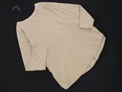 LEPSIM レプシィムローリーズファーム 2WAY 7分袖 カットソー sizeF/ベージュ ■◇ レディース