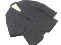 PAUL STUART ポールスチュアート テーラード ジャケット size48L/黒 ■◇ メンズ