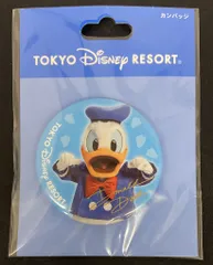 東京ディズニーリゾート カンバッジ ドナルト(実写サイン付)