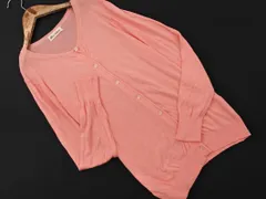 nano universe ナノユニバース カーディガン sizeM/ピンク ■◇ レディース