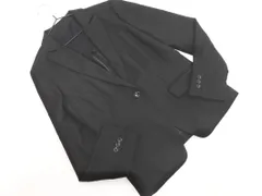 NEWYORKER ニューヨーカー シルク混 テーラード ジャケット size11/黒 ■◇ レディース