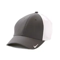 【新品】 NIKE ナイキ ドライフィット ストレッチキャップ DARK GREY/WHITE 未使用品