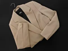 ZARA ザラ ショート丈 ジャケット sizeXS/ライトベージュ ■◇ レディース