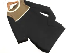 Max Mara マックスマーラ WEEKEND ニット セーター sizeS/黒xアイボリーxカーキ ■◇ レディースのサムネイル