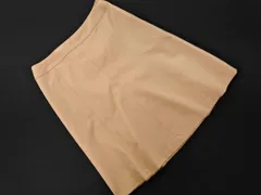 自由区 Aライン 台形 スカート size38/ベージュ ■◇ レディース