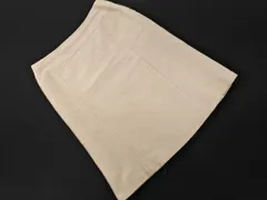 NATURAL BEAUTY BASIC ナチュラルビューティーベーシック ツイード スカート sizeM/ベージュ ■◇ レディース