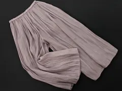 LEPSIM レプシィムローリーズファーム プリーツ ワイド パンツ sizeF/グレージュ ■◇ レディース