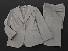 BURBERRY バーバリー セットアップ ジャケット パンツ スーツ sizeジャケット40 パンツ38/ライトグレー ■◇ レディース