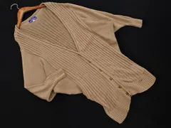 BURBERRY バーバリー BLUE LABEL ブルーレーベル ドルマン カーディガン size38/ベージュ ■◇ レディース