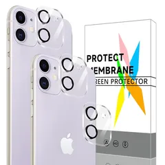 対応 iPhone 12 mini/iPhone 11 カメラカバー レンズフィルム apple iPhone12 min 【 3枚入り 】seninhi 旭硝子材質 iPhone11 カメラフィルム 強化ガラス 保護カバー 高光沢 さらさら アイホン12 0