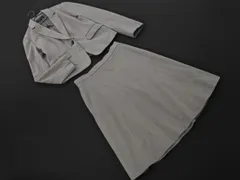 INDIVI インディヴィ セットアップ ジャケット スカート スーツ size38/グレー ■◇ レディース