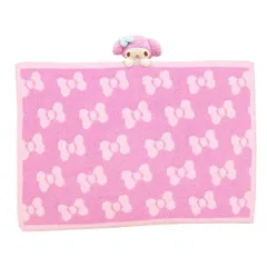 丸眞(マルシン) マイメロディ すやもこマイメロ マスコット付きブランケット 70×100cm 3805001900 ピンク×ホワイト(25y11m)(291359992)のサムネイル