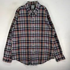 古着 ブルックスブラザーズ Brooks Brothers 長袖シャツ チェック 胸ポケ REGENT L  ネイビー系 マルチカラー メンズ