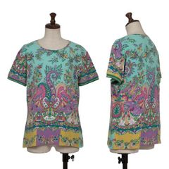☆極美品☆近年／LEONARD☆人気アーカイブ柄カットソー☆1(38〜40