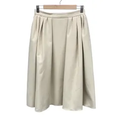 FOXEY NEW YORK(フォクシーニューヨーク) ロングスカート サイズ40 M レディース美品  - 40632 ベージュ