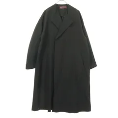 美品 URBAN RESEARCH アーバンリサーチ 長袖 ノーカラーコート F ブラック レディース 古着