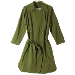 美品 URBAN RESEARCH アーバンリサーチ 長袖 トレンチコート F カーキグリーン レディース 古着