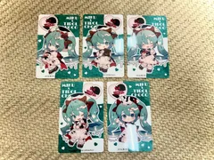 【チロルミクBOX チロルチョコ 初音ミク クリアカード 全5種SET】初音ミク 正規品