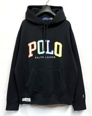 POLO RALPH LAUREN チェックロゴ パーカー ネイビー M - メルカリ