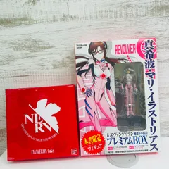 【錦】特価! 新世紀エヴァンゲリオン 式波・アスカ・ラングレー＆プログレッシブナイフ/リボルテックミニ マリ・イラストリアス CRエヴァ 2点 フィギュア【262IO】C10