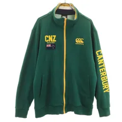 CANTERBURY OF NEW ZEALAND カンタベリー スウェット ジップジャケット L グリーン メンズ 古着のサムネイル