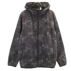 adidas アディダス ウインドブレーカー L チャコールグレー ジャケット 裏メッシュ メンズ 古着