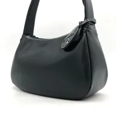 美品 キタムラ Kitamura ハンドバッグ レザー 黒 ネイビー Kロゴ