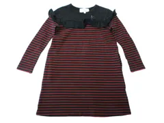 k05250318082　KUMIKYOKU　110サイズ　紺×赤　　ワンピース or ドレス　ワンピース　通年