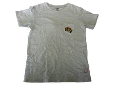k05250318048　UNIQLO　140サイズ　グレー×赤×黄×黒　　トップス　半袖Tシャツ　春夏