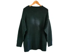 k05250318029　UNIQLO　Mサイズ　グリーン系　　トップス　ニットorセーター　秋冬