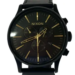 NIXON ニクソン RIGHT ON TIME腕時計 size-/ブラック×ブラックのサムネイル