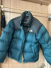 THE NORTH FACE ザノースフェイス ダウン グリーン/ブラック