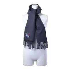 LOEWE アナグラム刺繍 カシミヤ マフラー