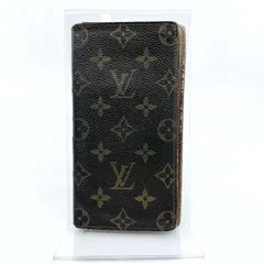 使用感大　LOUIS VUITTON　ルイヴィトン　M60825　ポルトカルトクレディ　モノグラム　札入れ