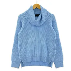 UNTITLED アンタイトル  タートルネックニット size2/ライトブルー