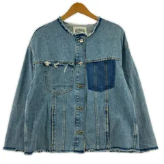 ZARA TRF ザラ トラファ カットオフデニムジャケット sizeEUR XS/ライトブルー