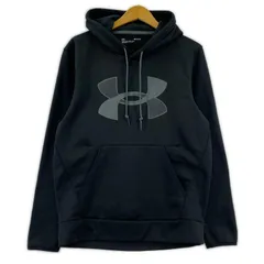 UNDER ARMOUR アンダーアーマー 裏起毛 プルオーバーパーカー sizeMD/ブラック