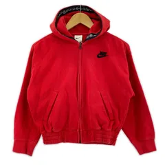 NIKE ナイキ  裏起毛パーカー sizeＳ/レッド