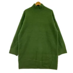 ZARA  ザラ　 ハイネックニットワンピース sizeM/グリーン系