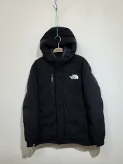 (M) THE NORTH FACE ザノースフェイス グースダウン ダウンジャケット ブラック ドライベント フードジャケット