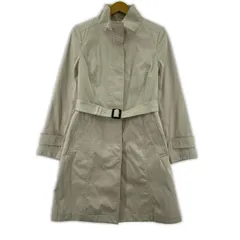 INDIVI インディヴィ ライナー付き ベルテッドコート size38/ライトベージュ